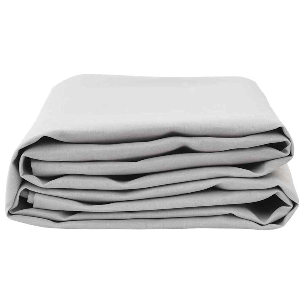 Vidaxl pare-soleil remplacements gris clair 1000 x 160 cm