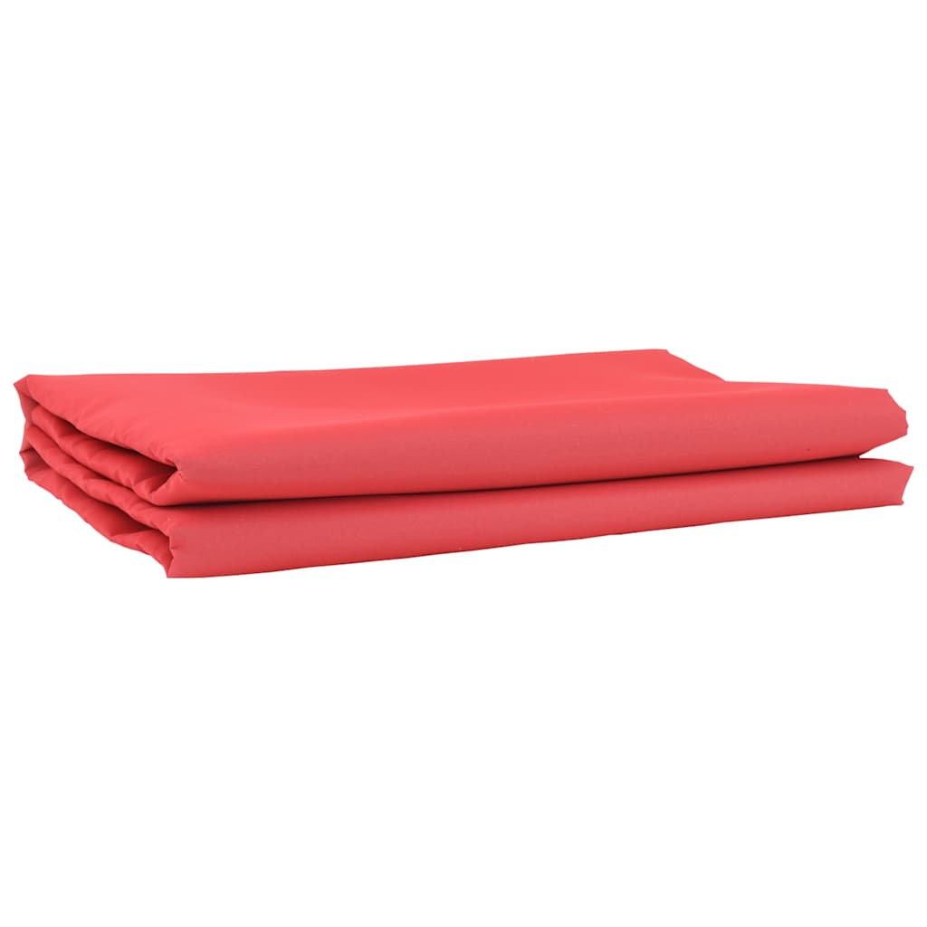 Vidaxxl remplacement de parasol rouge 1000 x 160 cm toile polyester