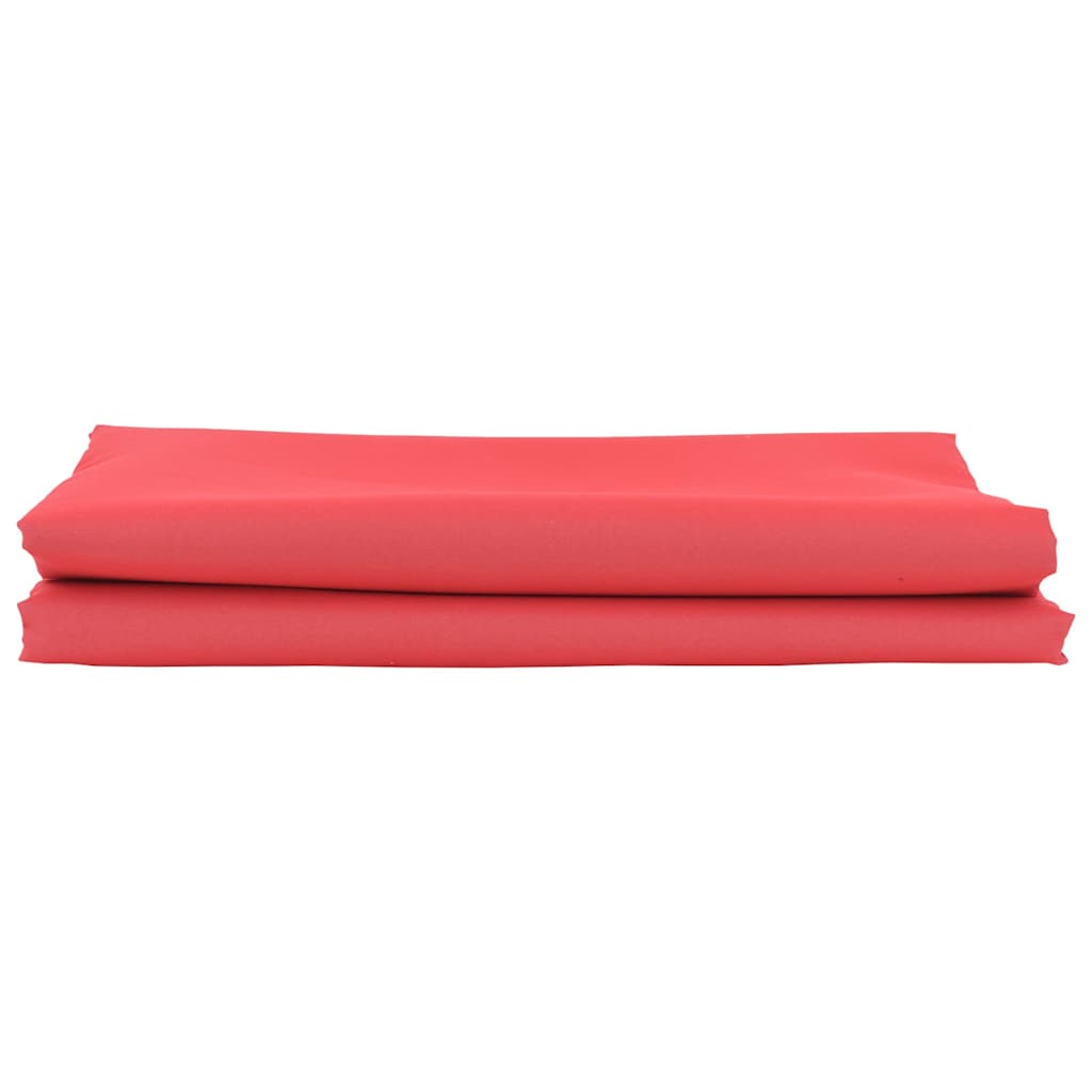 Vidaxxl remplacement de parasol rouge 1000 x 160 cm toile polyester