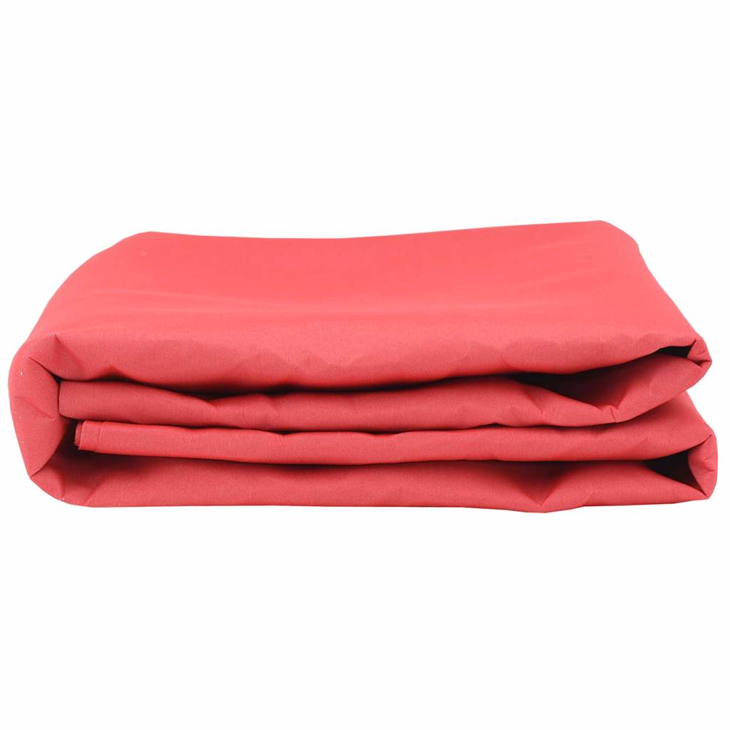 Vidaxxl remplacement de parasol rouge 1000 x 160 cm toile polyester