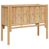 Vidaxx lit surélevé marron 90 x 35 x 70 cm bambou
