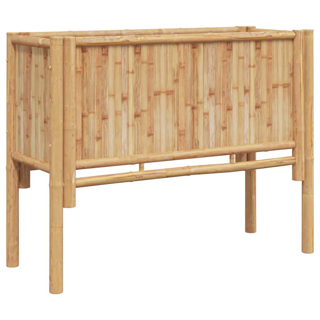 Vidaxx lit surélevé marron 90 x 35 x 70 cm bambou