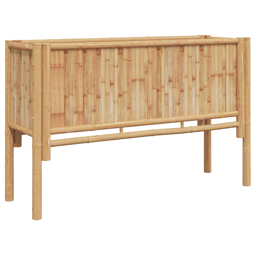Vidaxx lit surélevé marron 110 x 35 x 70 cm bambou