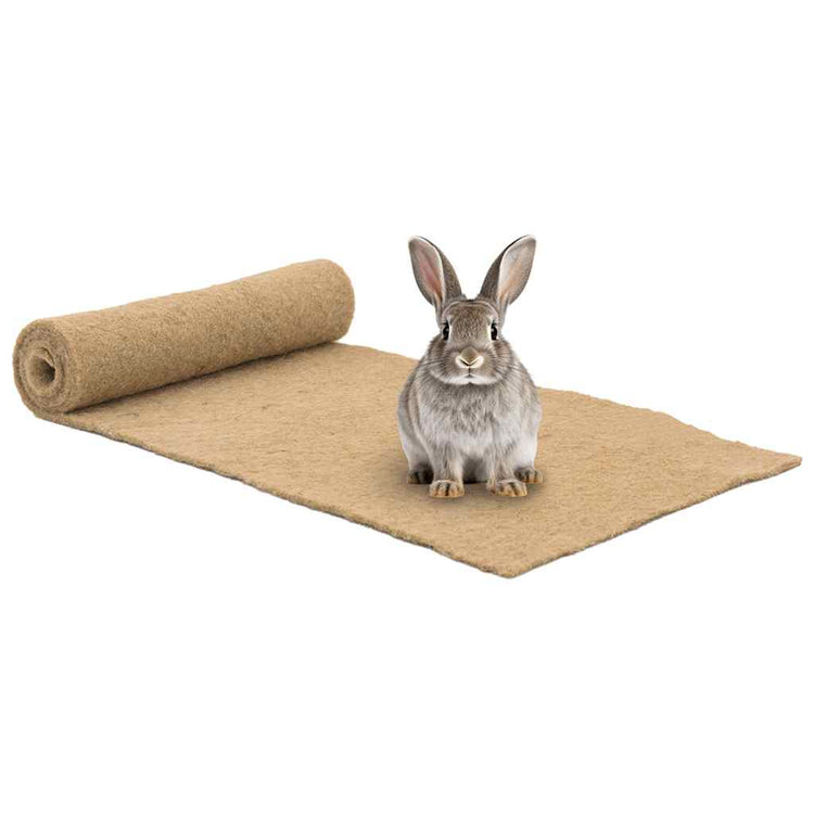 Vidaxxl tapis de chanvre pour rongeurs 0,5x1 m 5 mm
