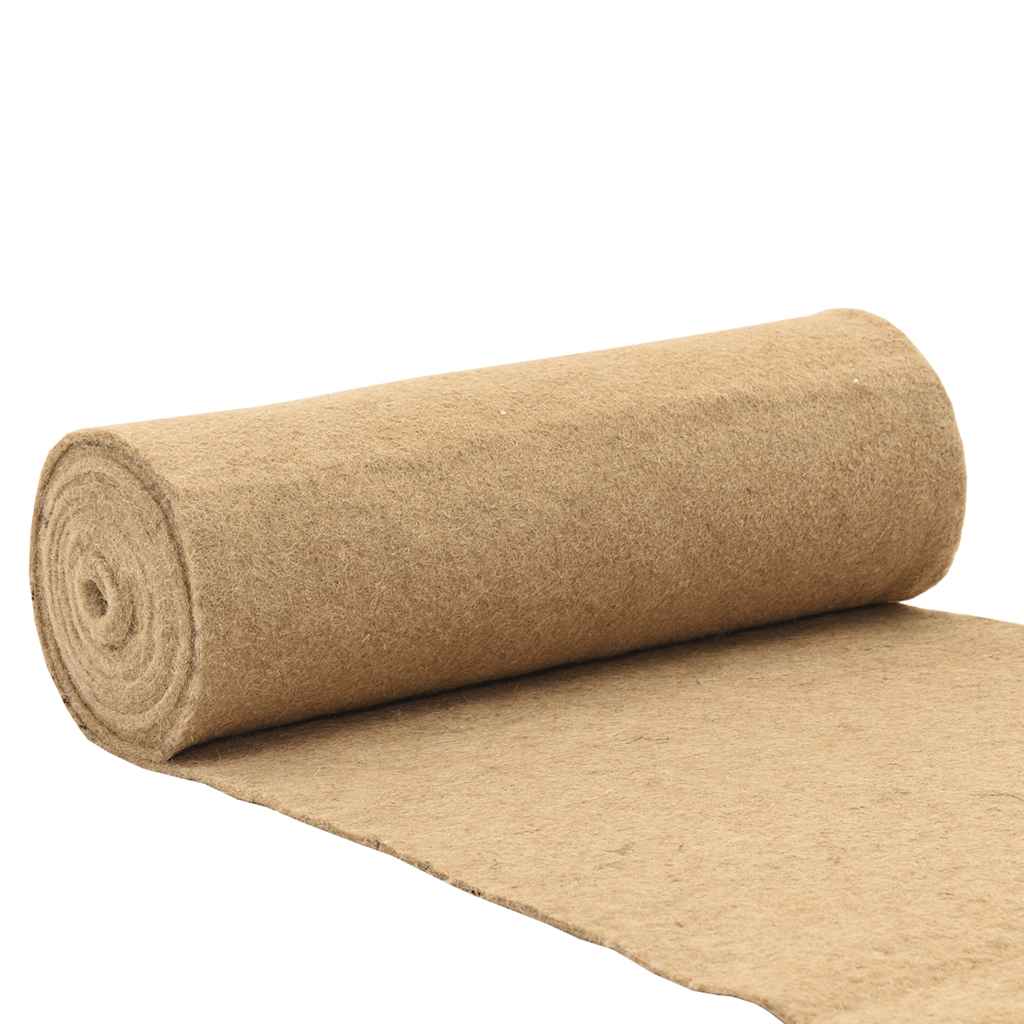 Vidaxxl tapis de chanvre pour rongeurs 0,5x5 m 5 mm