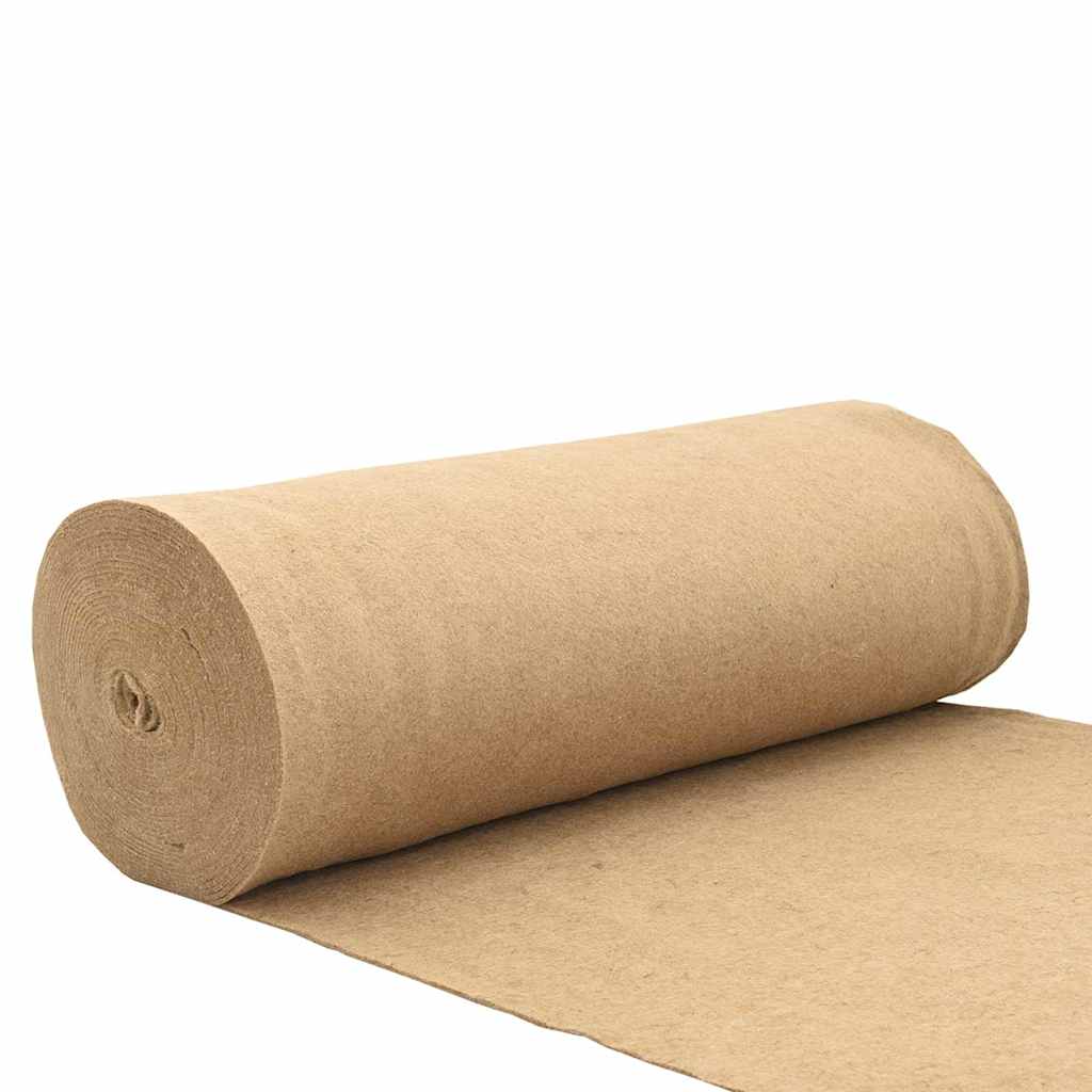 Vidaxxl tapis de chanvre pour rongeurs 1x25 m 5 mm