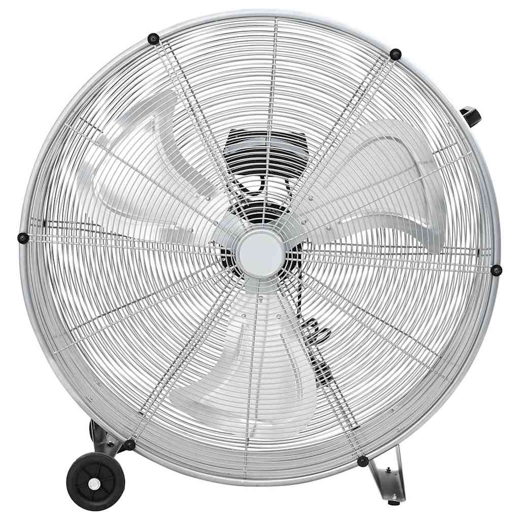 Vidaxx ventilateur à tambour avec roue argent 79 x 37 x 82 cm aluminium
