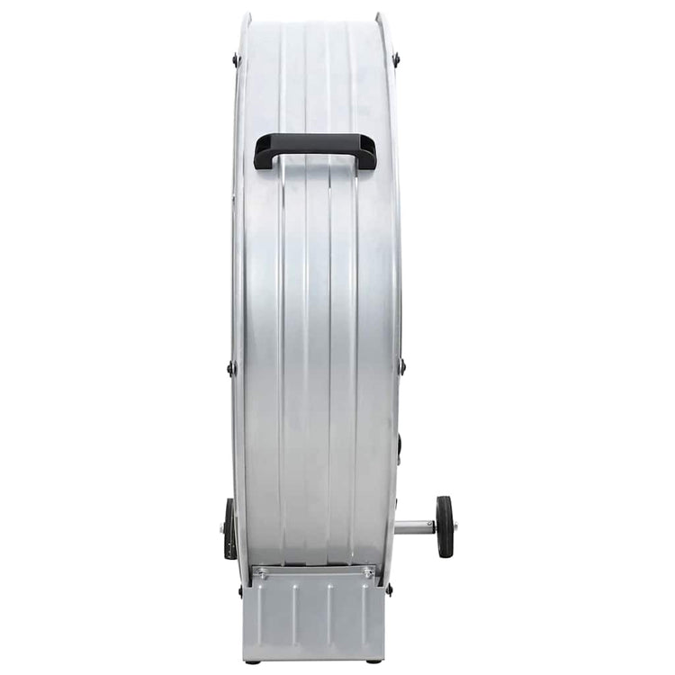 Vidaxx ventilateur à tambour avec roue argent 79 x 37 x 82 cm aluminium
