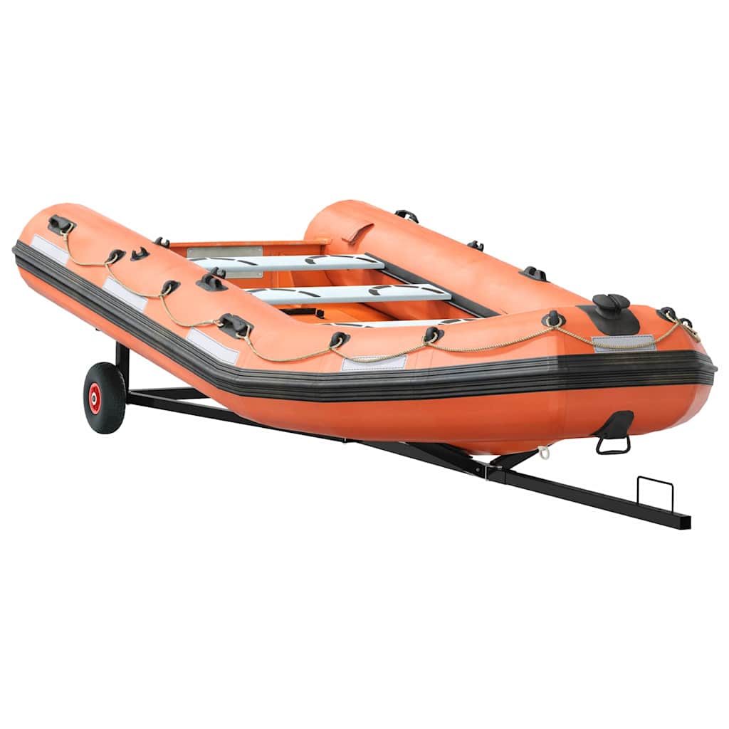 Vidaxl remorque bateau argent 302 x 107 x 42 cm acier