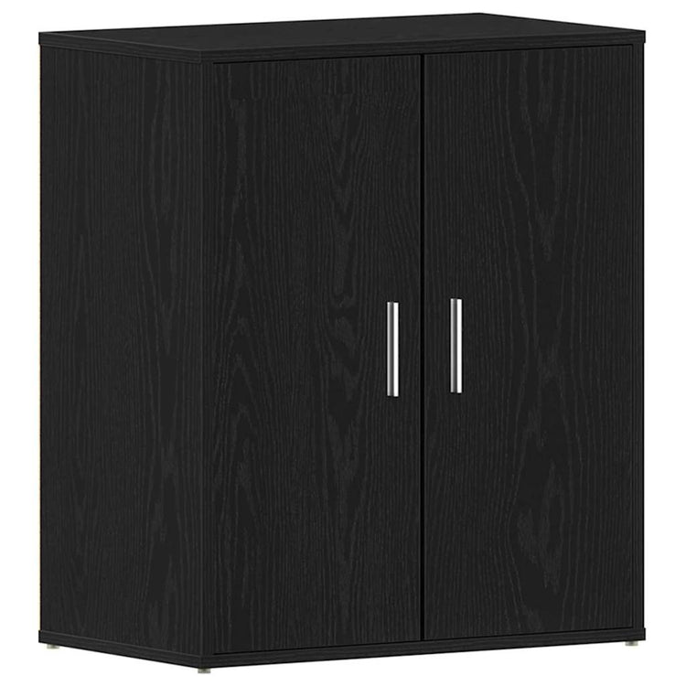 Vidaxx meuble à chaussures avec étagère chêne noir 60 x 35 x 70 cm bois d'ingénierie
