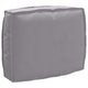 Vidaxx coussin gris 50 x 40 x 12 cm tissu oxford