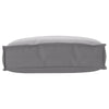 Vidaxx coussin gris 50 x 40 x 12 cm tissu oxford
