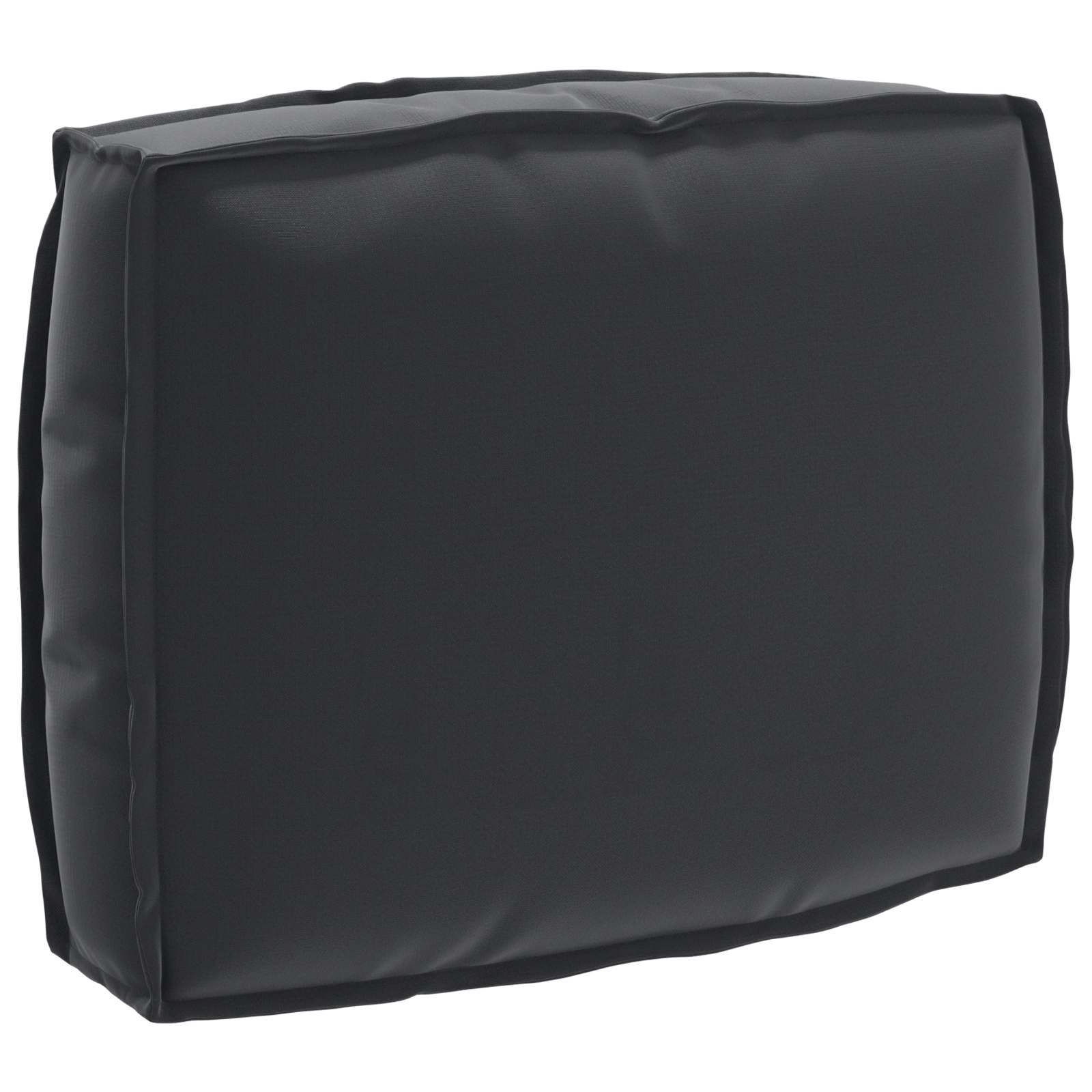 Vidaxx coussin noir 50 x 40 x 12 cm tissu oxford