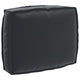 Vidaxx coussin noir 50 x 40 x 12 cm tissu oxford