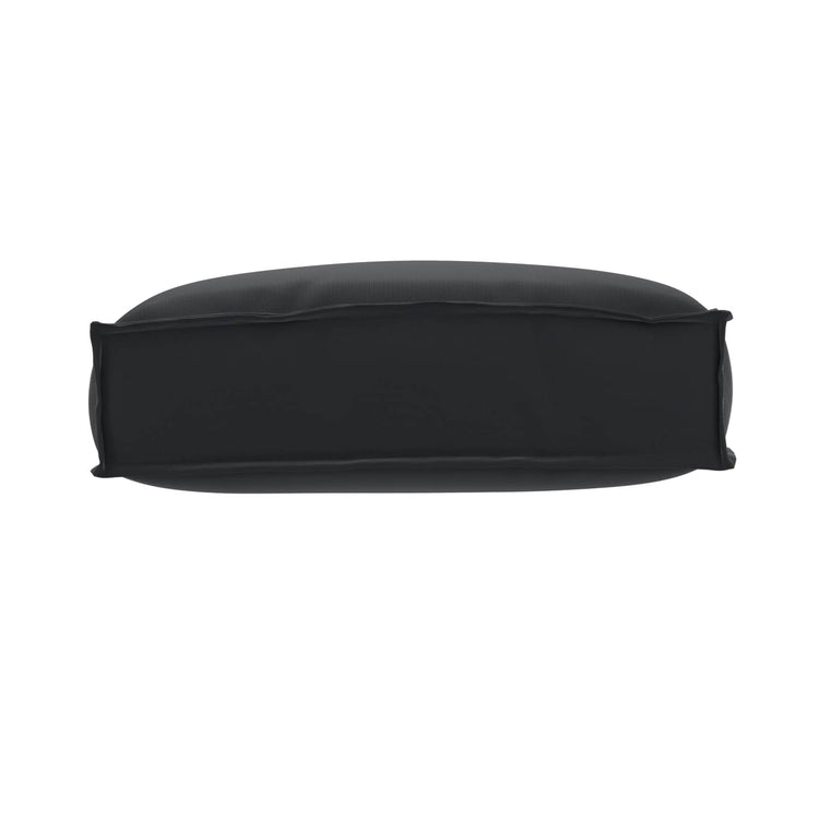 Vidaxx coussin noir 50 x 40 x 12 cm tissu oxford