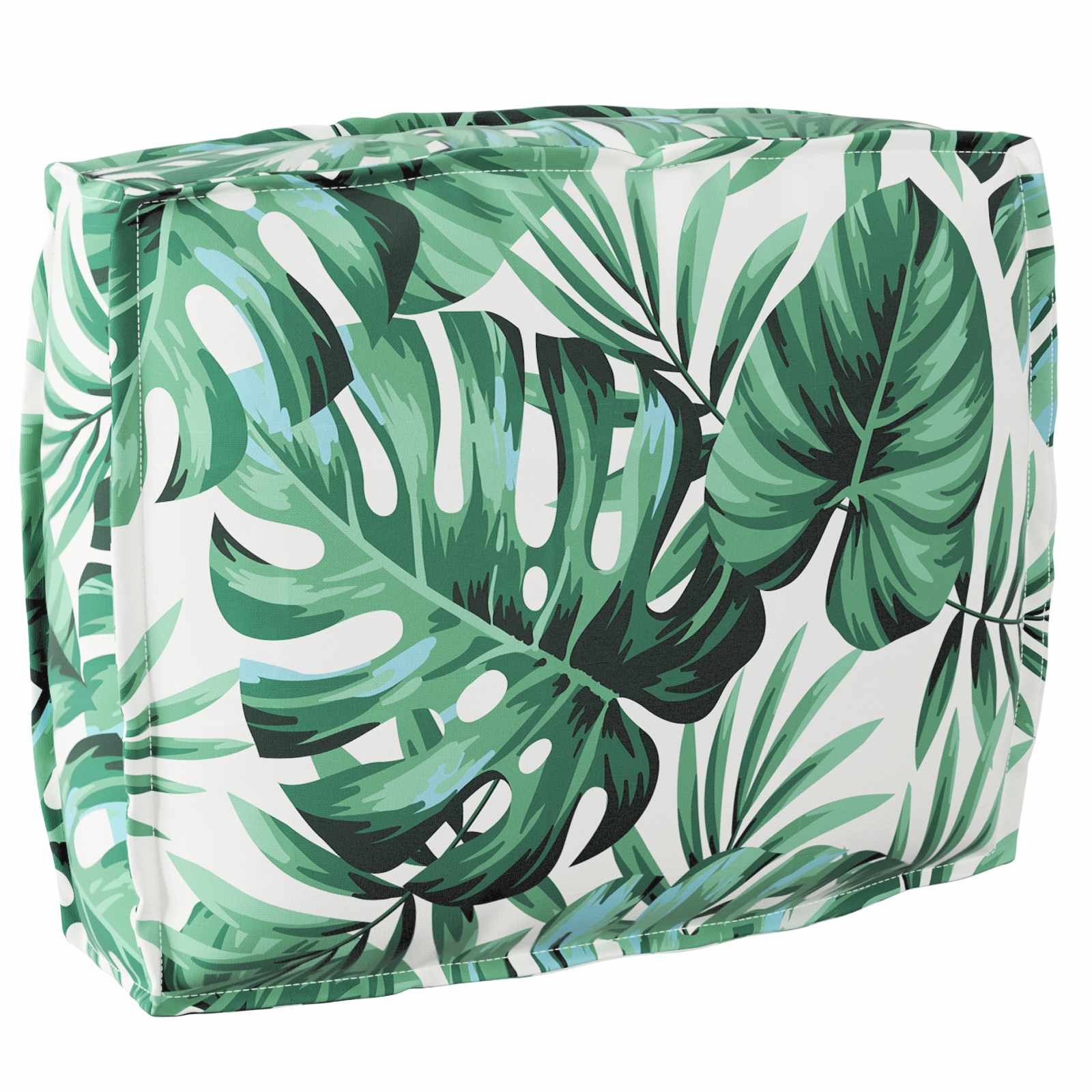 VidaXL coussin motif feuille feuille 50 x 40 x 12 cm tissu oxford
