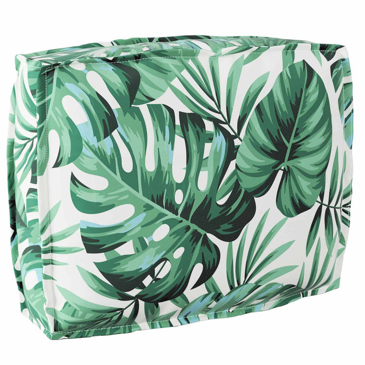 VidaXL coussin motif feuille feuille 50 x 40 x 12 cm tissu oxford