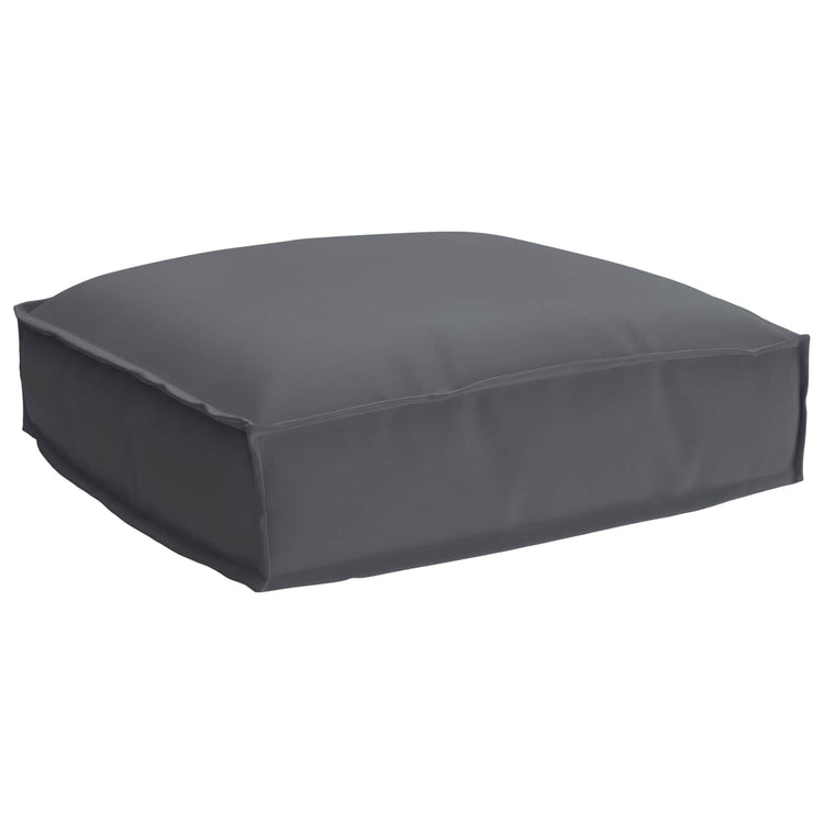 Vidaxl coussin anthracite 50 x 50 x 12 cm tissu oxford