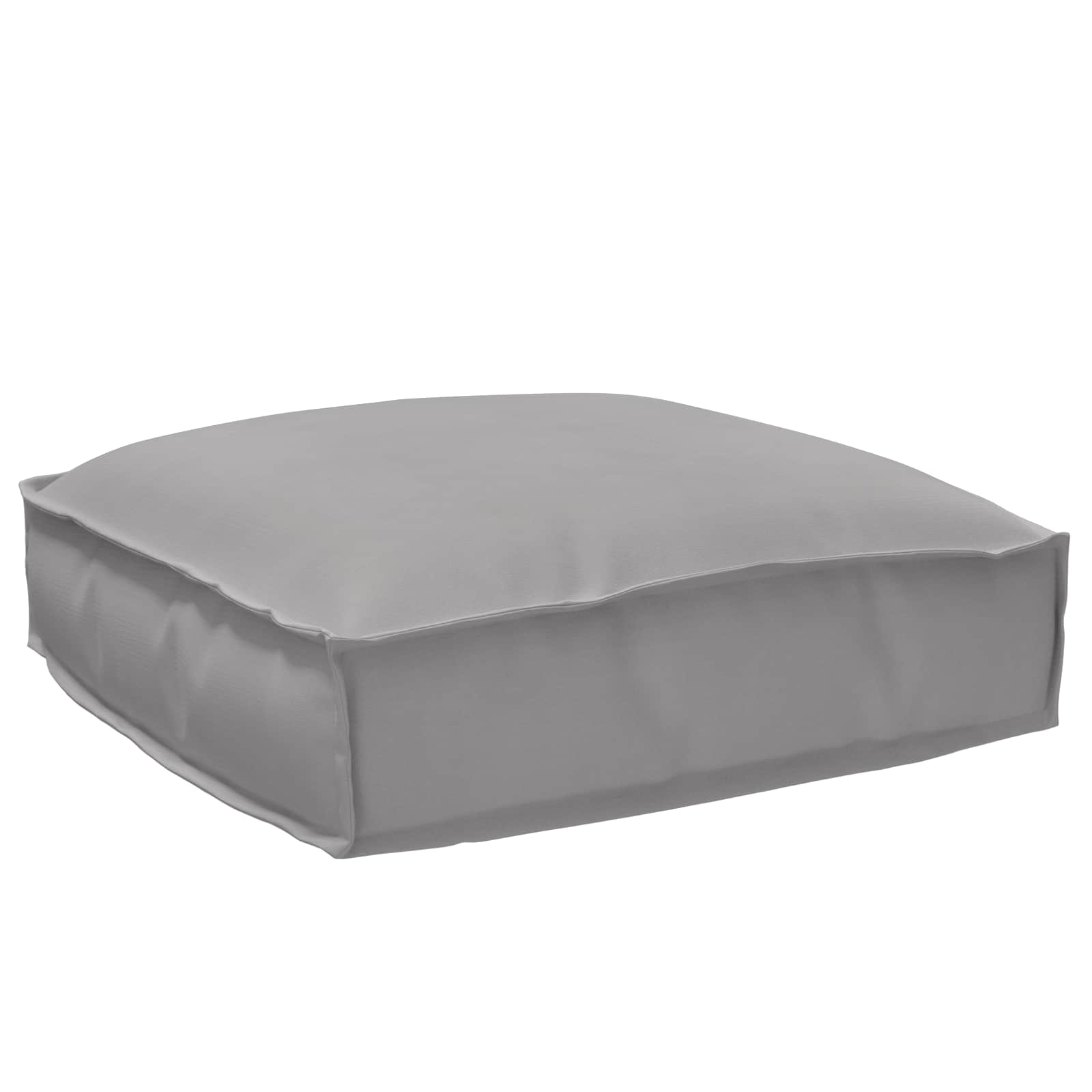 Vidaxx coussin gris 50 x 50 x 12 cm tissu oxford