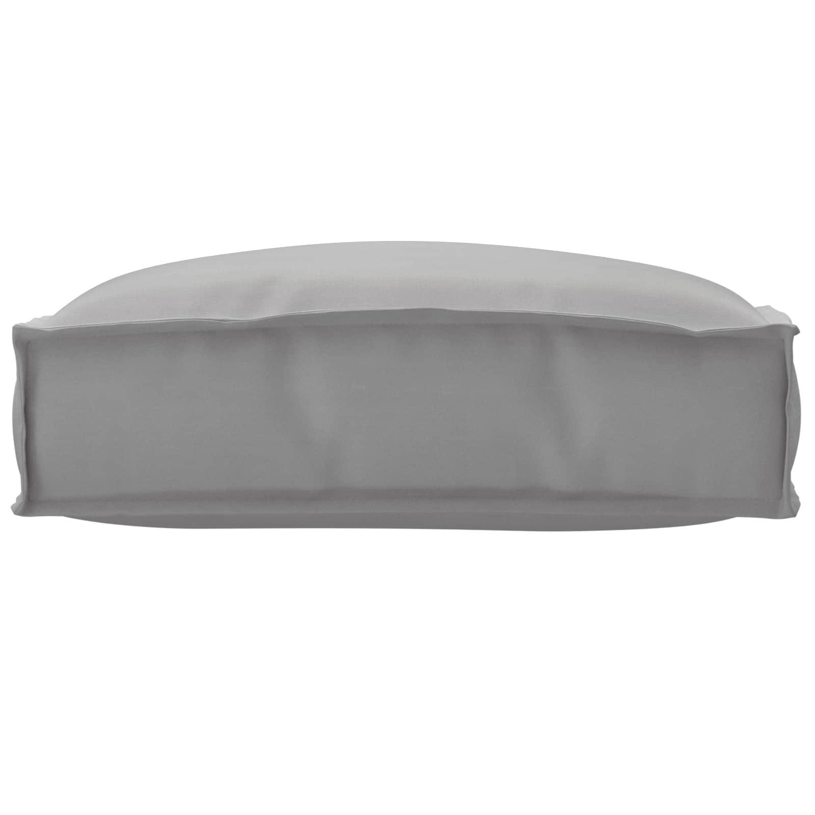 Vidaxx coussin gris 50 x 50 x 12 cm tissu oxford
