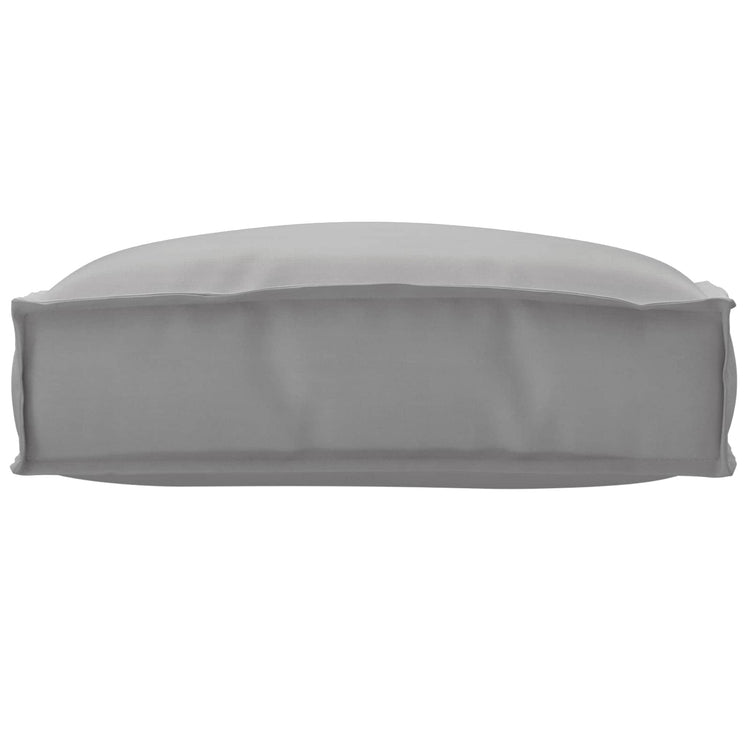 Vidaxx coussin gris 50 x 50 x 12 cm tissu oxford