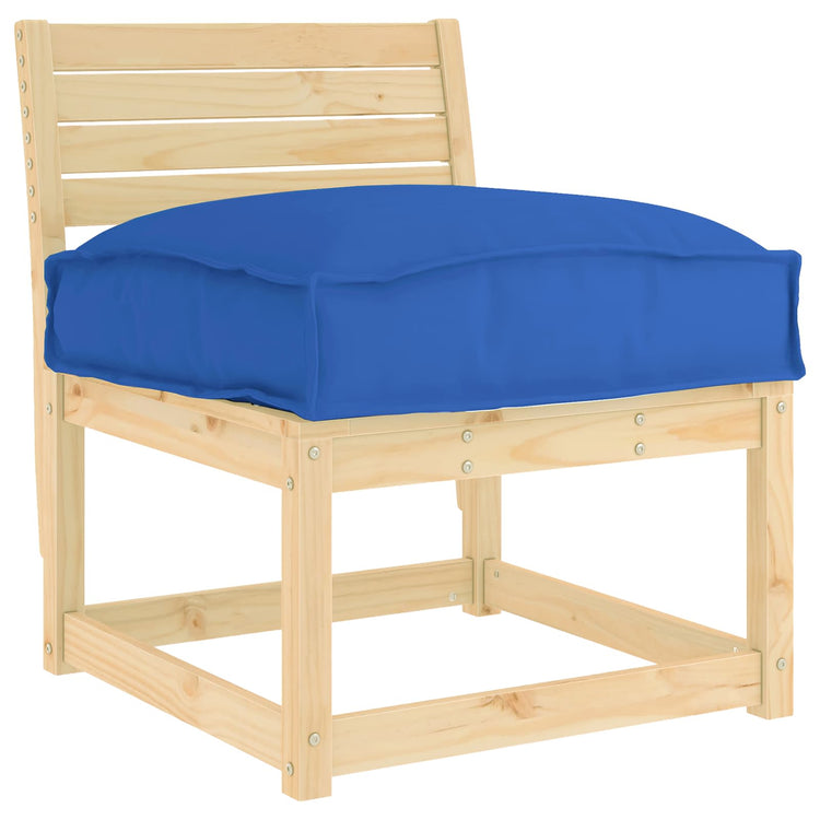 Vidaxl coussin bleu royal 50 x 50 x 12 cm tissu oxford