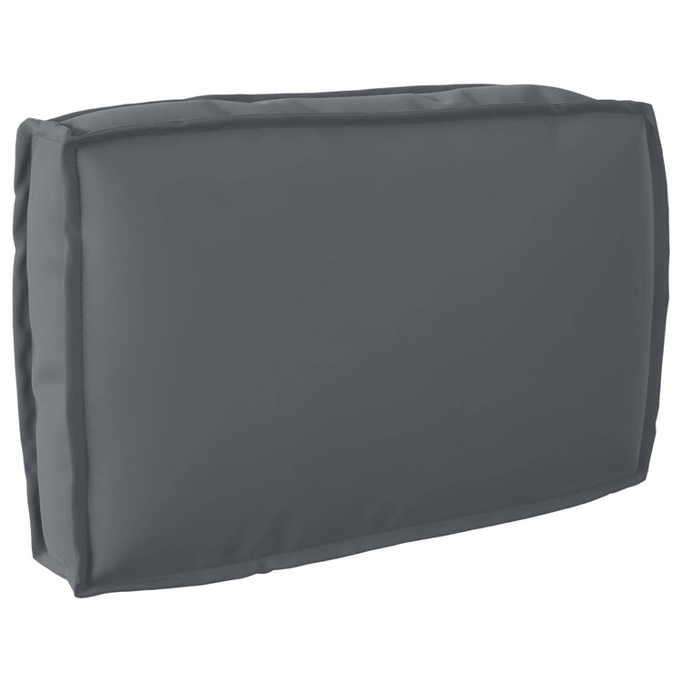 Vidaxl coussin anthracite 60 x 40 x 12 cm tissu oxford