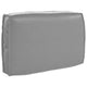 Vidaxx coussin gris 60 x 40 x 12 cm tissu oxford