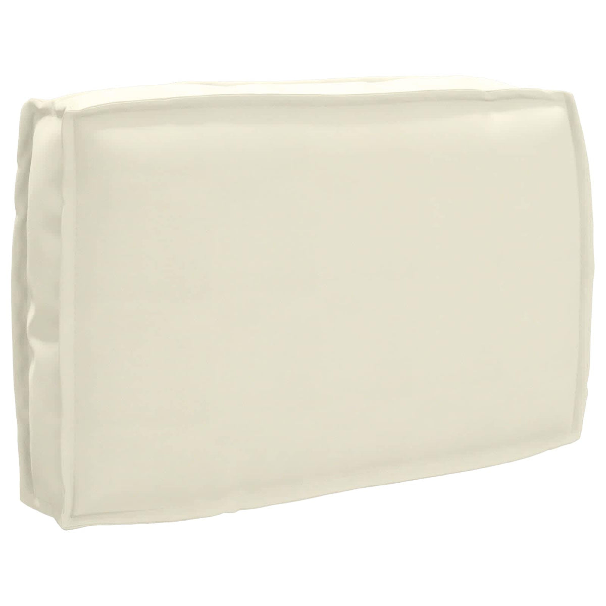 VidaXL coussin crème 60 x 40 x 12 cm tissu oxford