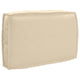Vidaxx coussin beige 60 x 40 x 12 cm tissu oxford
