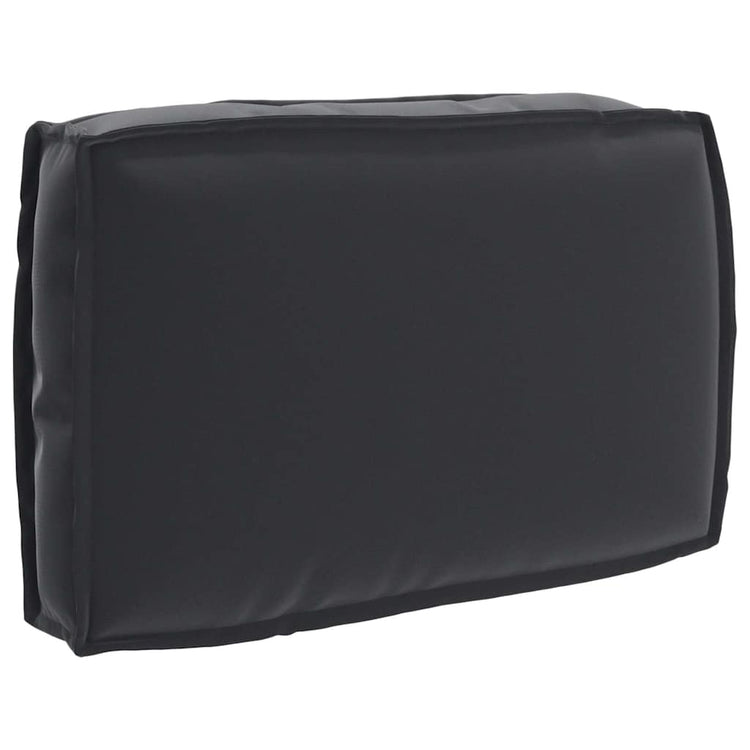 Vidaxx coussin noir 60 x 40 x 12 cm tissu oxford