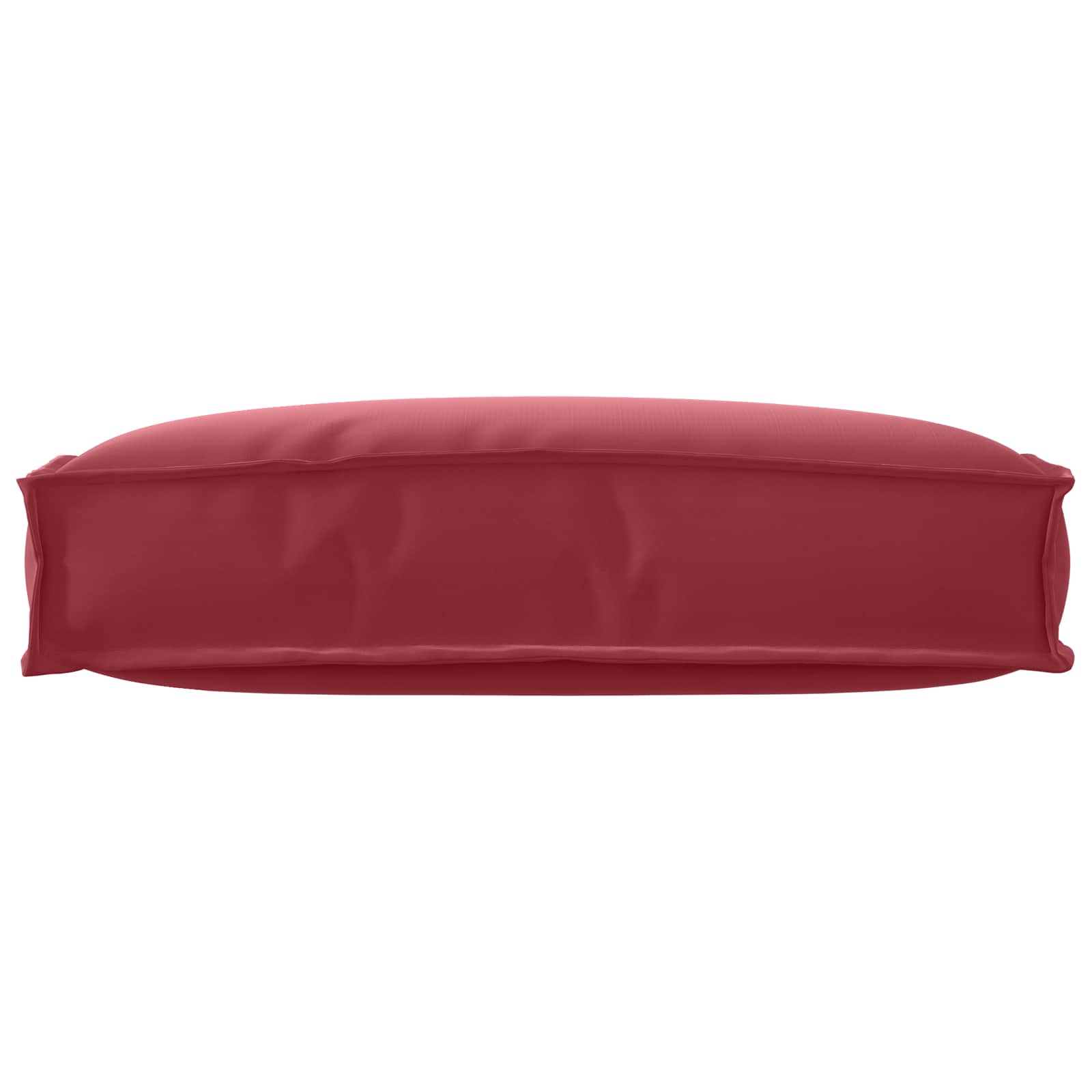 Vidaxxl coussin vin rouge 60 x 40 x 12 cm tissu oxford