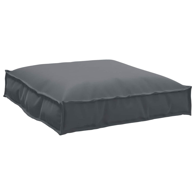 Vidaxl coussin anthracite 70 x 70 x 12 cm tissu oxford