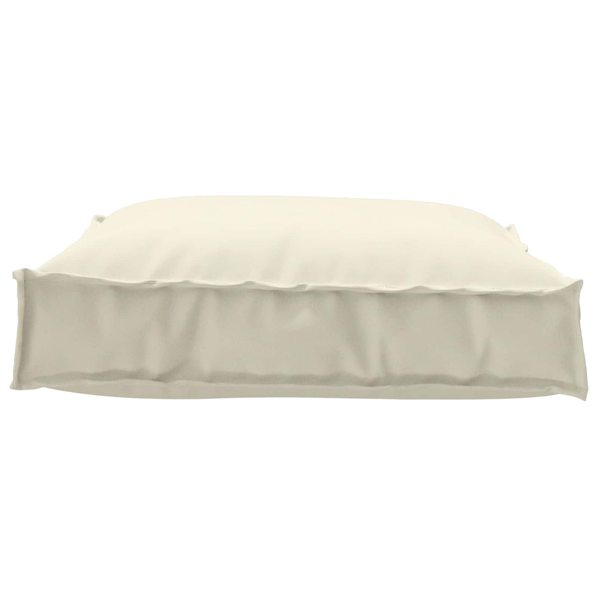 Vidaxl coussin crème 70 x 70 x 12 cm tissu oxford