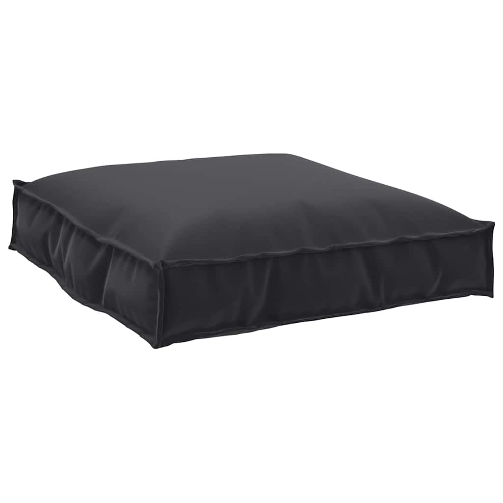 Vidaxx coussin noir 70 x 70 x 12 cm tissu oxford