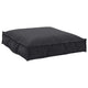 Vidaxx coussin noir 70 x 70 x 12 cm tissu oxford