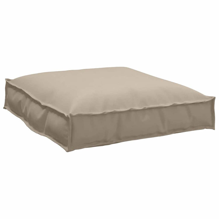 Vidaxx coussin taupe 70 x 70 x 12 cm tissu oxford