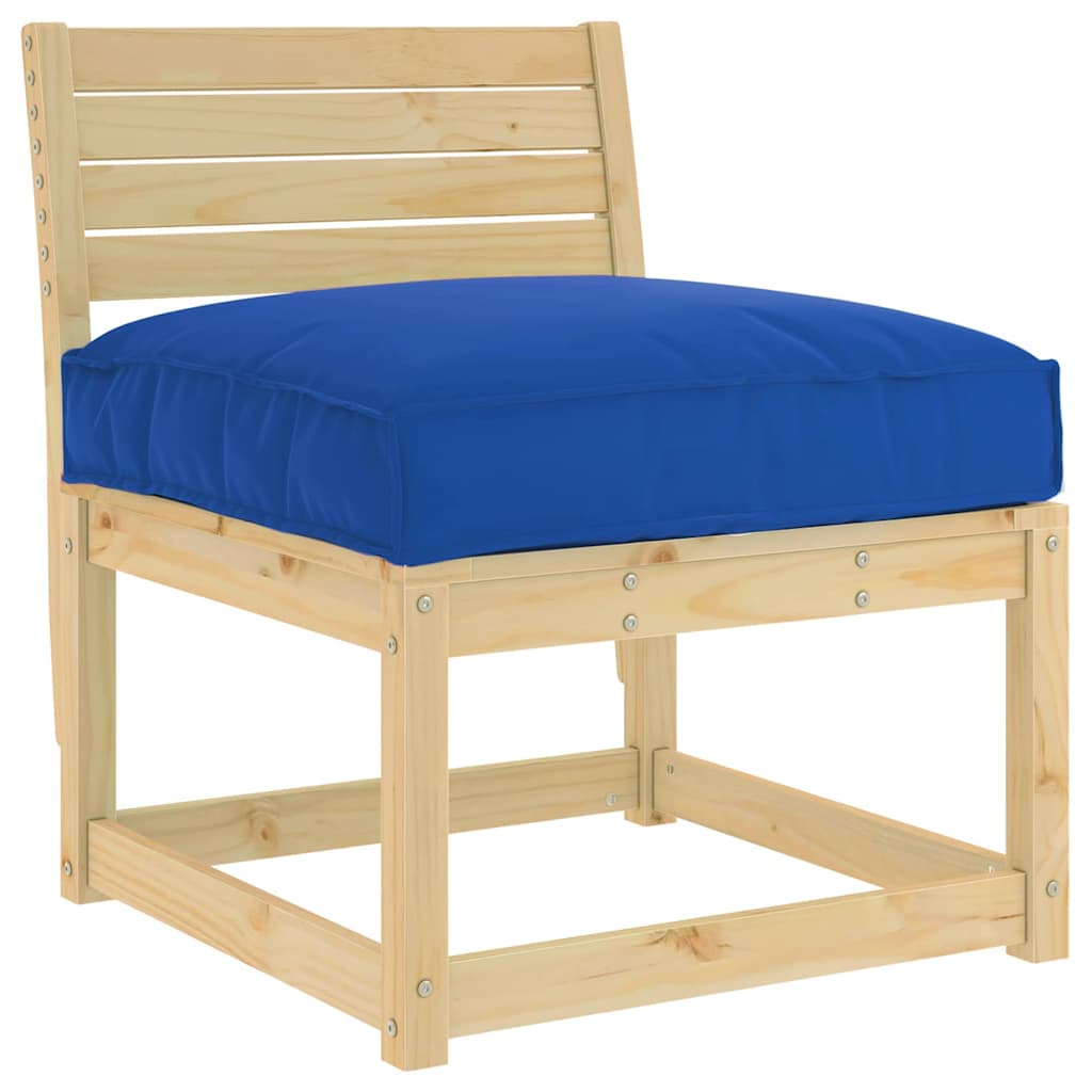 Vidaxl coussin bleu royal 70 x 70 x 12 cm tissu oxford