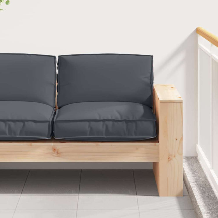 Vidaxl coussin anthracite 80 x 80 x 12 cm tissu oxford
