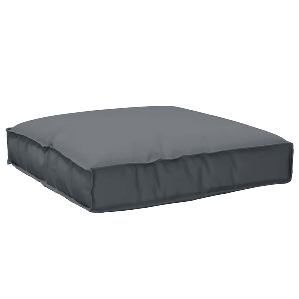Vidaxl coussin anthracite 80 x 80 x 12 cm tissu oxford
