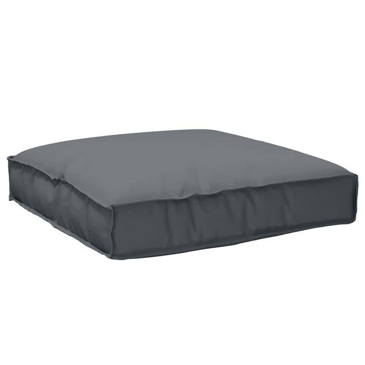 Vidaxl coussin anthracite 80 x 80 x 12 cm tissu oxford