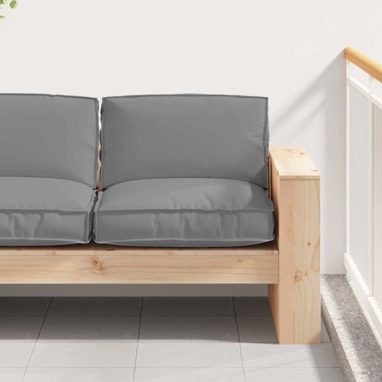 Vidaxx coussin gris 80 x 80 x 12 cm tissu oxford
