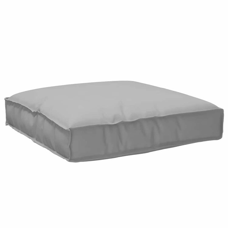 Vidaxx coussin gris 80 x 80 x 12 cm tissu oxford
