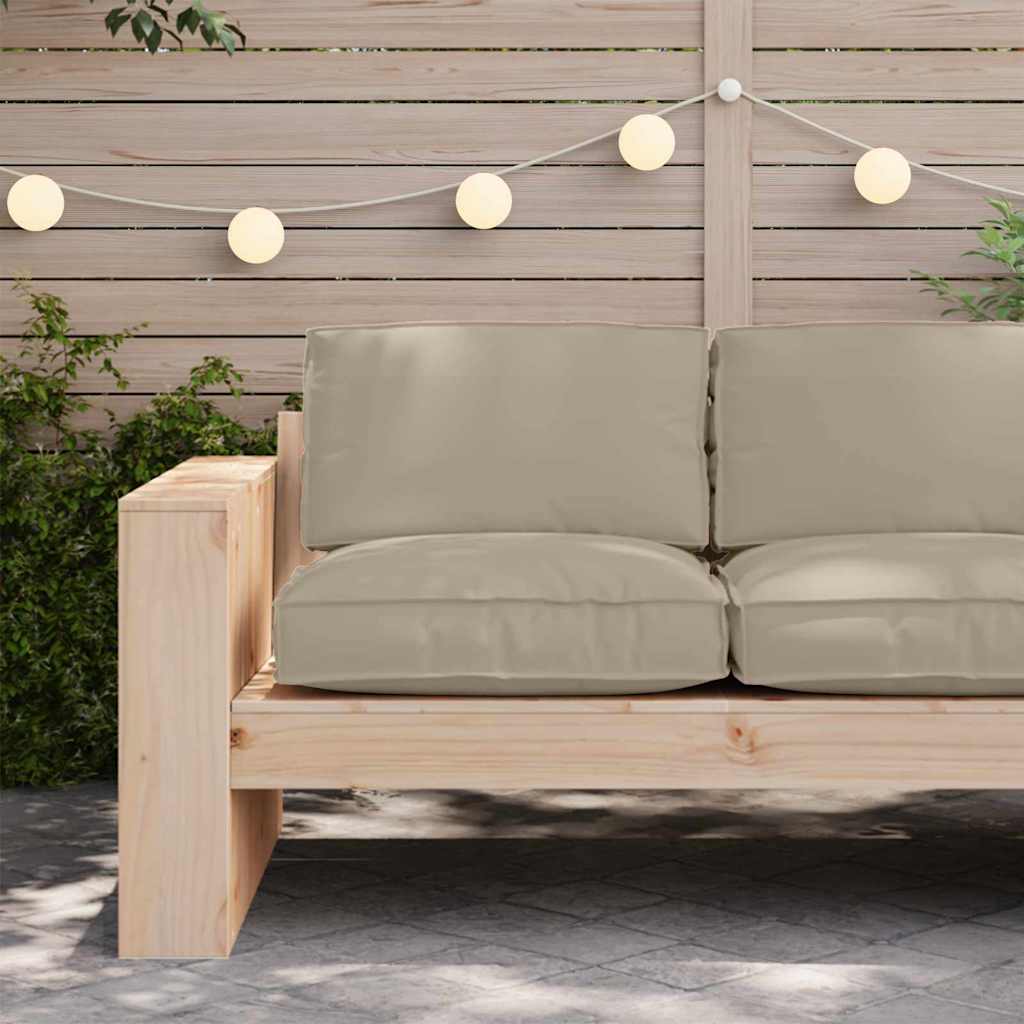 Vidaxx coussin taupe 80 x 80 x 12 cm tissu oxford