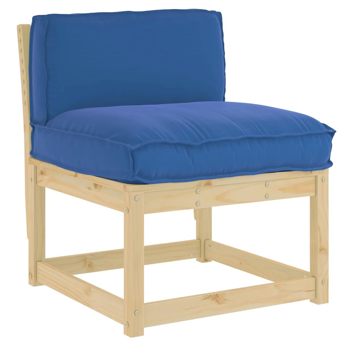 Vidaxl coussin bleu royal 70 x 40 x 12 cm tissu oxford