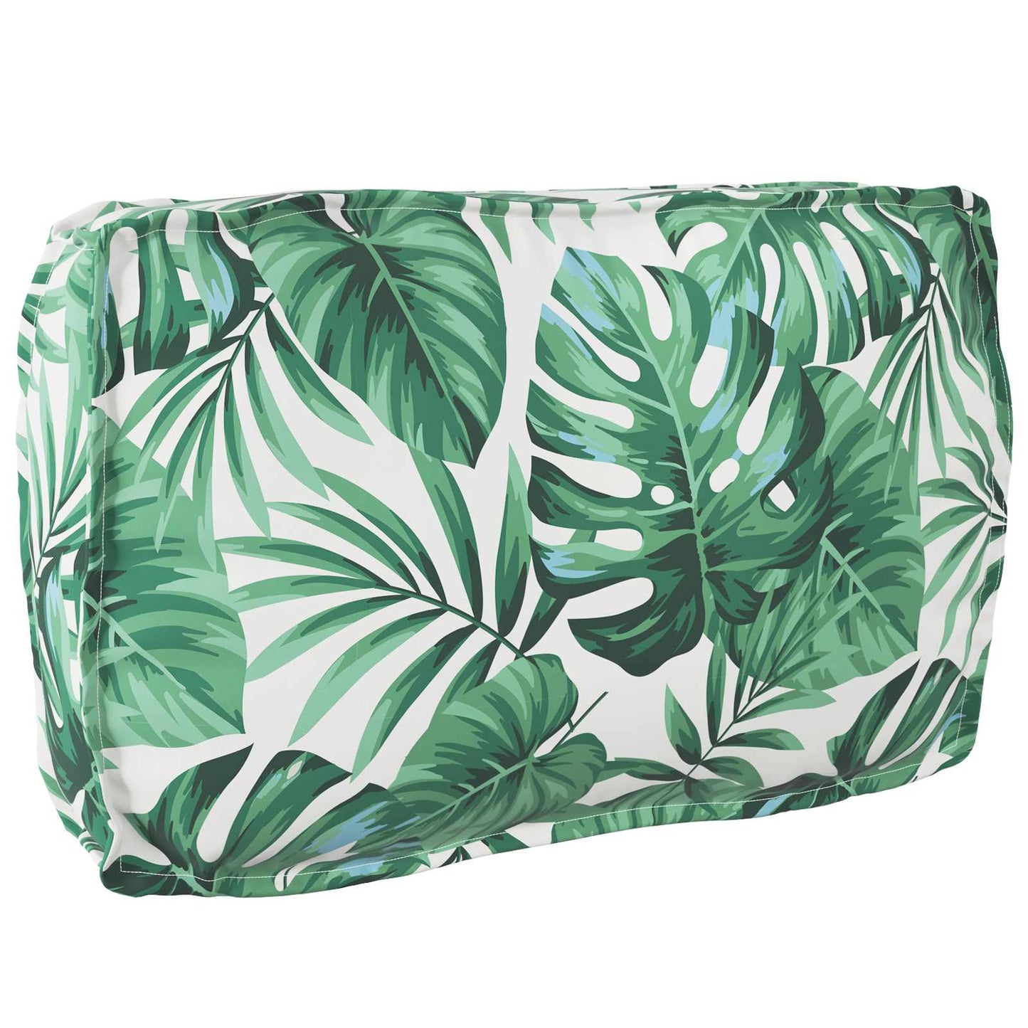 Vidaxxl coussin motif feuille feuille 70 x 40 x 12 cm tissu oxford
