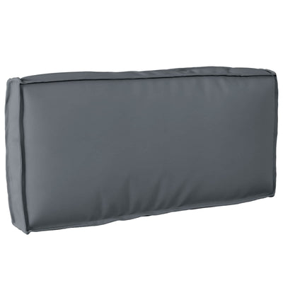 Vidaxl coussin anthracite 80 x 40 x 12 cm tissu oxford