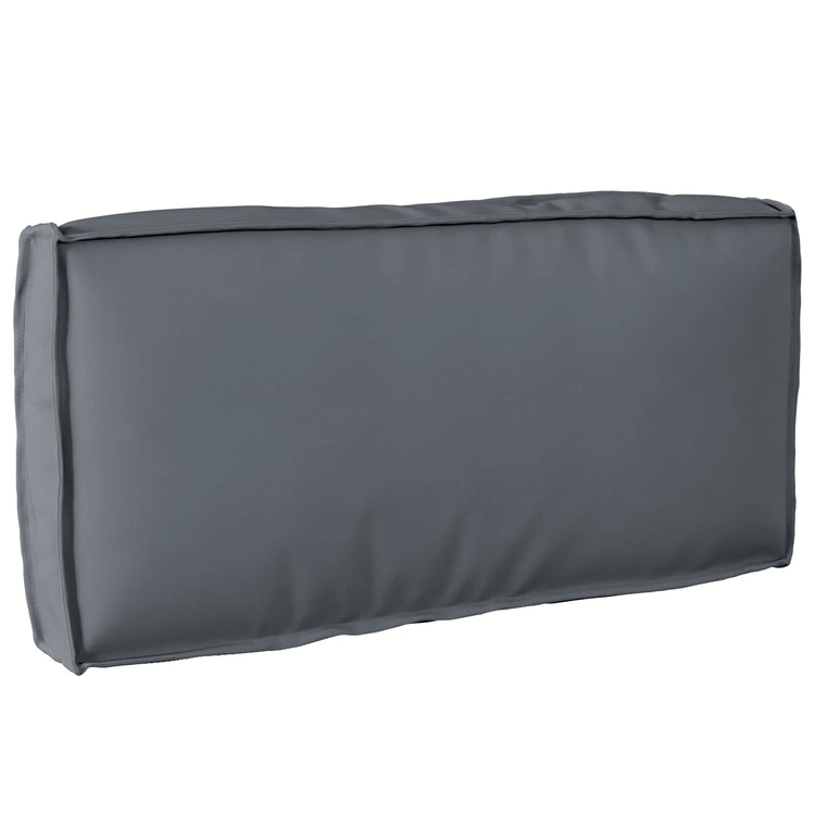 Vidaxl coussin anthracite 80 x 40 x 12 cm tissu oxford
