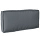 Vidaxl coussin anthracite 80 x 40 x 12 cm tissu oxford
