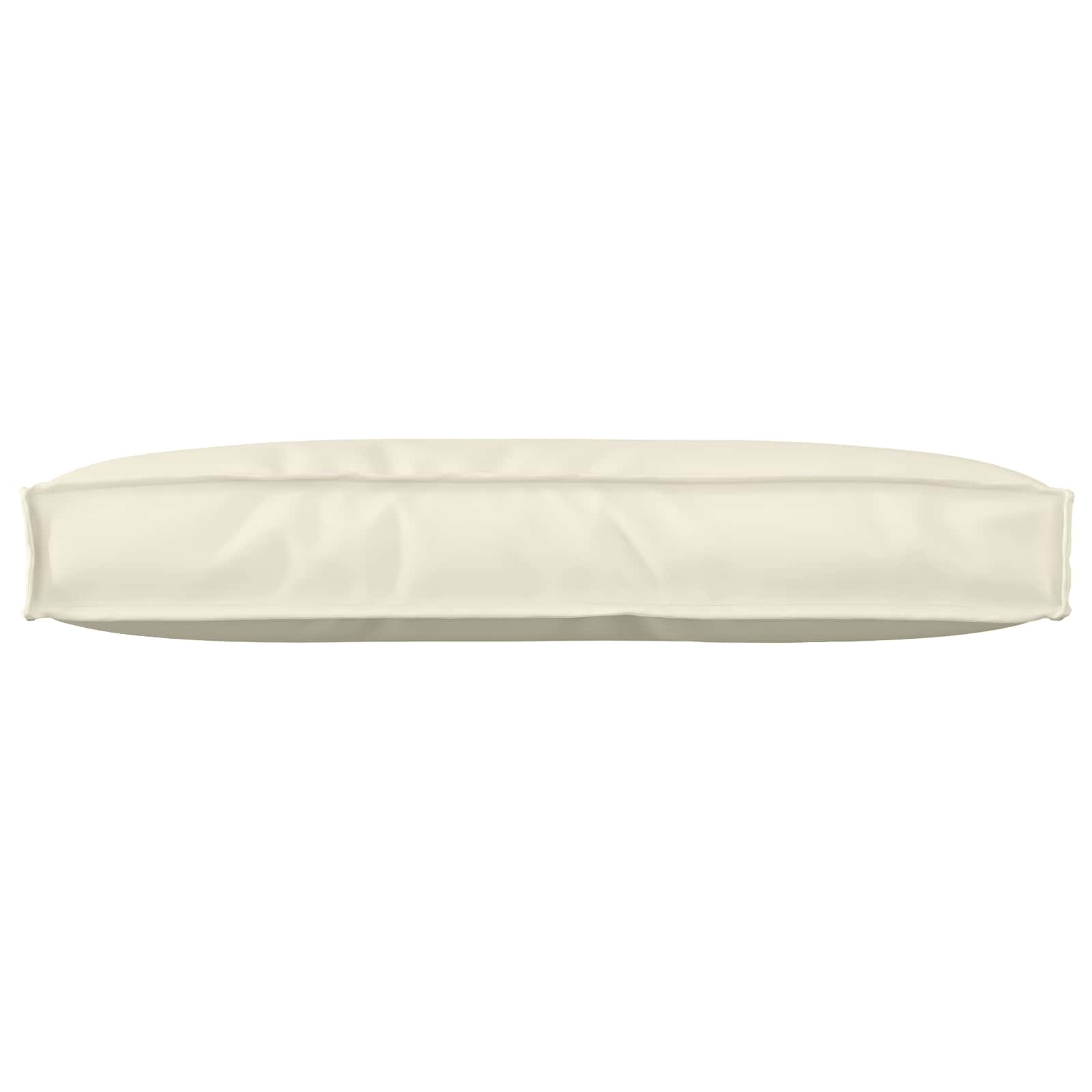 Vidaxl coussin crème 80 x 40 x 12 cm tissu oxford